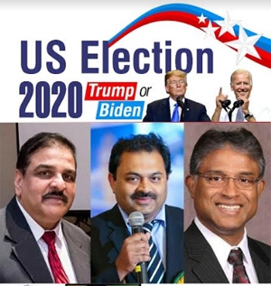 'യൂ എസ് ഇലക്ഷൻ 2020' - അമേരിക്കൻ പ്രസിഡന്റ് തിരഞ്ഞെടുപ്പ് ചൂടേറിയ ചർച്ച ശനിയാഴ്ച വൈകുന്നേരം 8 മണിക്ക് പ്രവാസി ചാനലിൽ