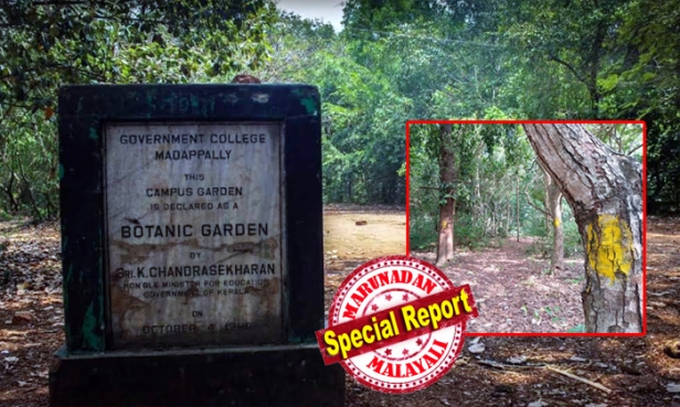 പറക്കുംപാമ്പും പറക്കും ഓന്തും വിഹരിക്കുന്ന സ്ഥലം; ഹിമാലയത്തിൽ നിന്ന് ദേശാടനക്കിളികളും പറന്നെത്തുന്ന ജൈവോദ്യാനം; ബൊട്ടാണിക്കൽ ഗാർഡൻ വെട്ടിനിരത്തി മടപ്പള്ളി കോളേജിൽ സ്റ്റേഡിയം പണിയുന്നതിനെതിരെ ഉയരുന്നത് വലിയ പ്രതിഷേധം; ക്യാമ്പസിനകത്തെ മറ്റ് സ്ഥലങ്ങൾ സ്റ്റേഡിയത്തിനായി പരിഗണിക്കണമെന്ന് ആവശ്യപ്പെട്ട് വിദ്യാർത്ഥികളും അദ്ധ്യാപകരും പ്രതിഷേധത്തിന്