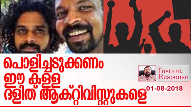 ലൈംഗികാരോപണങ്ങളിലൂടെ പുറത്തുവരുന്നത് ദളിത് ആക്ടിവിസ്റ്റുകളുടെ കപടമുഖം; ഇക്കൂട്ടർ പ്രതിക്കൂട്ടിലാക്കുന്നത് സാധാരണക്കാർക്കായി ലാഭേച്ഛയില്ലാതെ പ്രവർത്തിക്കുന്ന ചില പൊതുപ്രവർത്തകരെ; ഇവരെ അടിയന്തിരമായി അറസ്റ്റുചെയ്യുകയും സമൂഹത്തിൽ നിന്ന് ഒറ്റപ്പെടുത്തുകയും വേണം - ഇൻസ്റ്റന്റ് റെസ്പോൺസ്
