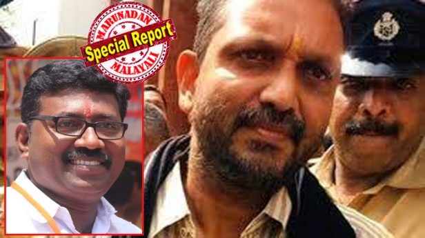 സിഐയുടെ തൊപ്പി ഊരി വാങ്ങിയത് കണ്ണൂരിലെ ജയിലിൽ സുരേന്ദ്രനെ കൈകാര്യം ചെയ്യാനുള്ള മോഹം പൊളിച്ചതിന്റെ പ്രതികാരമോ? സുരേന്ദ്രന് ചായ വാങ്ങി കൊടുത്ത സിഐയെ സസ്പെന്റ് ചെയ്തതിന് പിന്നിൽ കണ്ണൂരിലെ ജയിലിലെത്തിക്കാനുള്ള പാർട്ടി നയം നടപ്പാക്കാത്തതു കൊണ്ടെന്ന് യുവമോർച്ചാ നേതാവ്; വിക്രമൻ നായർക്കെതിരായ ഐജി മനോജ് എബ്രഹാമിന്റെ അച്ചടക്ക നടപടിയും ചർച്ചയാക്കാൻ ബിജെപി