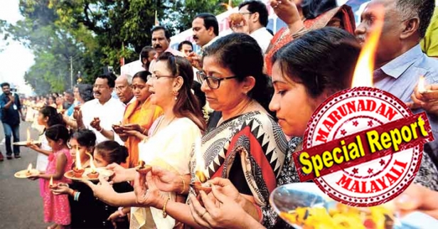 സിപിഎമ്മുകാരുടെ അക്രമ ഭീഷണികൾക്കും പരിഹസിക്കലിനും ഇടയിൽ ഹൊസങ്കടി മുതൽ കന്യാകുമാരി വരെ ഇടതടവില്ലാതെ അയ്യപ്പ ജ്യോതി നീണ്ടു; വിശ്വാസ തീഷ്ണതയോടെ അണിനിരന്ന ആയിരങ്ങൾക്ക് ഊർജ്ജം പകർന്ന് സിനിമാ താരങ്ങൾ മുതൽ നേതാക്കൾ വരെ; മടങ്ങി പോകുന്ന ഭക്തരെ പലയിടങ്ങളിലും ആക്രമിച്ച് സിപിഎം പ്രവർത്തകർ; വനിതാ മതിൽ നടത്തി ശബരിമല വിഷയത്തിൽ ജനങ്ങൾ ഒപ്പമെന്ന് വരുത്തി തീർക്കാൻ ഇറങ്ങിയ ഇടത് സർക്കാരിന് ഭക്തർ ചുട്ട മറുപടി കൊടുത്തത് ഇങ്ങനെ