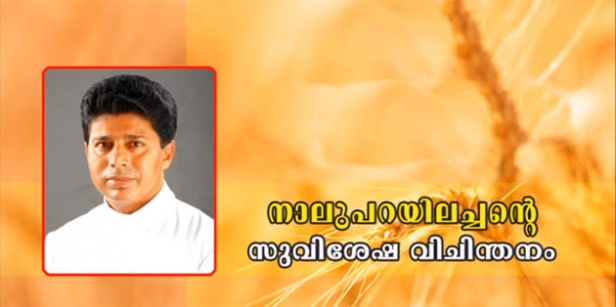 'നീ ക്രിസ്തുവിനെ പ്രതിഫലിപ്പിക്കുന്ന കണ്ണാടിയാകുക'