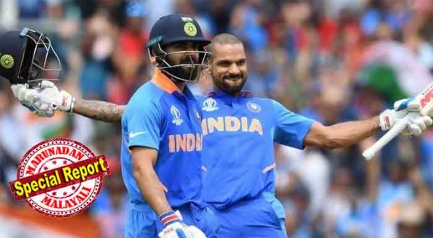 ഇടംകൈ കൊണ്ടുള്ള മനോഹരമായ സ്ട്രോക്കുകൾ; ഭാഗ്യഭൂമിയിൽ വീറ് വീണ്ടെടുത്ത് ശിഖർ ധവാൻ; ബിഗ് ത്രീ ഇഫക്ടിലേക്ക് ടീം ഇന്ത്യ വീണ്ടും; വിരാട് കോലിയും സംഘവും ആർത്തലച്ചുവരുമ്പോൾ ആരുണ്ട് വെല്ലുവിളിക്കാൻ?