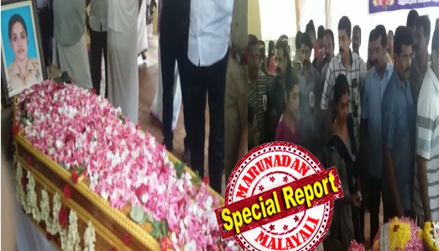 ഓച്ചിറ പരബ്രഹ്മ ആശുപത്രി മോർച്ചറിയിൽ നിന്ന് മൃതശരീരം ഏറ്റുവാങ്ങിയത് നിറകണ്ണുകളോടെ സഹപ്രവർത്തകർ; കത്തിക്കരിഞ്ഞ ശരീരം കണ്ട് കൊച്ചുകുട്ടിയെ പോലെ പൊട്ടിക്കരഞ്ഞ് ഭർത്താവ് സജീവ്; മൃതശരീരം ആദ്യം പൊതുദർശനത്തിന് വെച്ചത് യൂണിഫോമിട്ട് അഭിമാനത്തോടെ നടന്നുകയറിയ സ്വന്തം സ്റ്റേഷനിൽ; ചലനമറ്റ സൗമ്യയുടെ ശരീരത്തിൽ റോസാപ്പു വെച്ച് നിറകണ്ണുകളടെ സഹപ്രവർത്തകരും കുട്ടിപൊലീസും; അമ്മയുടെ ചിതയ്ക്ക് തീകൊളുത്തിയത് രണ്ടുമക്കളും ചേർന്ന്; ഒരു നാടിനെ മുഴുവൻ കണ്ണീരിലാഴ്ത്തി സൗമ്യയുടെ അന്ത്യയാത്ര