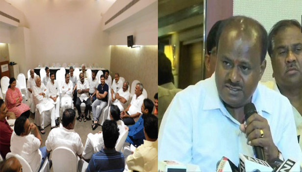 വിശ്വാസ വോട്ടെടുപ്പിന് ഒരു രാത്രി മാത്രം ശേഷിക്കവെ കർണാടക രാഷ്ട്രീയത്തിൽ വീണ്ടും വഴിത്തിരിവ്; പതനം ഉറപ്പാക്കിയ സർക്കാരിന് പിന്തുണയുമായി വിമത കോൺഗ്രസ് എംഎൽഎ രാമലിംഗ റെഡ്ഡി; നിർണായകമാകുക ഒപ്പമുള്ള നാലുപേരുടെ നിലപാട്; സഭാ നടപടികളിൽ പങ്കെടുക്കില്ലെന്ന് മുംബൈയിലുള്ള വിമത എംഎൽഎമാർ; കർണാടക രാഷ്ട്രീയ നാടകം കടക്കുന്നത് ക്ലൈമാക്സിലേക്ക്
