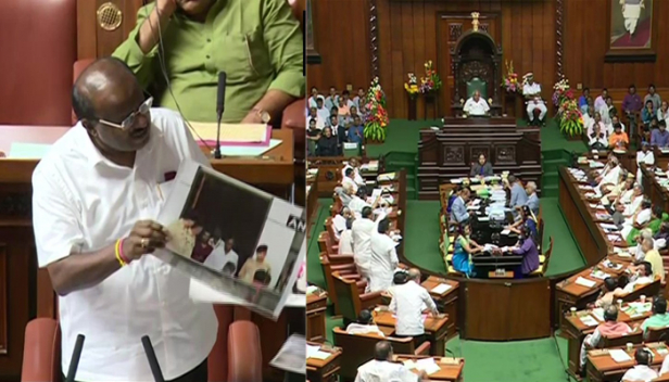 ഗവർണറുടെ രണ്ടാമത്തെ 'ലവ് ലെറ്റർ' വല്ലാതെ വേദനിപ്പിച്ചുവെന്ന പരിഭവത്തോടെ വിശ്വാസ വോട്ട് വീണ്ടും നീട്ടിവച്ച് കുമാരസ്വാമി; ചർച്ച തിങ്കളാഴ്ച പൂർത്തിയാക്കും; ആറുമണിക്കകം സർക്കാർ ഭൂരിപക്ഷം തെളിയിക്കണമെന്ന വാജുഭായ് വാലയുടെ അന്ത്യശാസനം തള്ളിയതിന് പിന്നാലെ ഇടപെടൽ ചോദ്യം ചെയ്ത് സുപ്രീംകോടതിയെ സമീപിച്ച് മുഖ്യമന്ത്രി; സമയപരിധി നിശ്ചയിക്കാൻ ഗവർണർക്ക് അധികാരമില്ലെന്നും വാദം; കർണാടകത്തിൽ ക്ലൈമാക്സ് ഇന്നുമില്ല