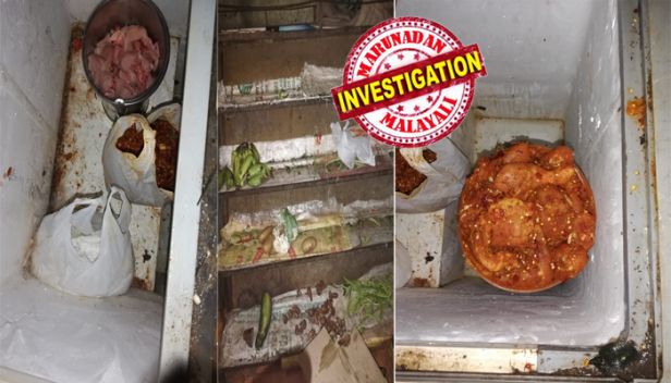 ചില്ലി ചിക്കനും ഫ്രൈഡ് റൈസും നൂഡിൽസും ദിവസങ്ങളായി തണുത്തുറഞ്ഞ് ഫ്രിഡ്ജിലും ഫ്രീസറിലും; സ്റ്റോർ മുറിയിൽ കയറിയപ്പോൾ എലികളുടെ ഉത്സവാഘോഷം; ഭക്ഷണസാധനങ്ങൾ പാചകം ചെയ്യുന്നതും അറപ്പുതോന്നുന്ന ഇടങ്ങളിൽ; വീഡിയോ ഷൂട്ട് ചെയ്ത് അയച്ചപ്പോൾ കഴക്കൂട്ടം ചില്ലി ചിക്കൻ കോർണറിൽ റെയ്ഡിനെത്തി കോർപറേഷൻ ആരോഗ്യവിഭാഗം; ബുഹാരിക്കും എംആർഎക്കും സംസമിനും പിന്നാലെ തലസ്ഥാനത്തെ ഫുഡികളെ അലോസരപ്പെടുത്തുന്ന കാഴ്ചകൾ ഇങ്ങനെ