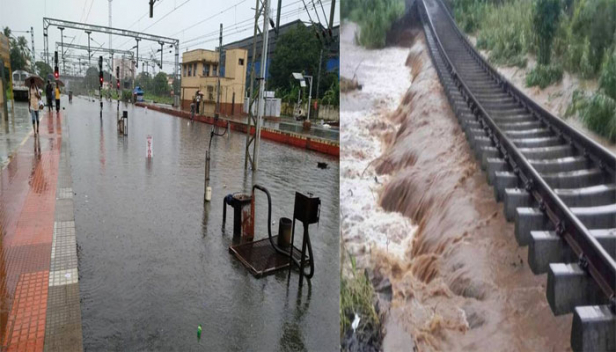 മഴ കാരണം ട്രെയിൻ സർവീസുകൾ മുടങ്ങുന്നത് തുടർച്ചയായ മൂന്നാം ദിവസം; യാത്രാ ക്ലേശം പരിഹരിക്കാൻ തിരുവനന്തുപരത്ത് നിന്നും മംഗലാപുരത്ത് നിന്നും പ്രത്യേക തീവണ്ടികൾ; റദ്ദാക്കിയതും സർവീസുകൾ നടത്തുന്നതുമായ ട്രെയിനുകൾ ഇവയാണ്