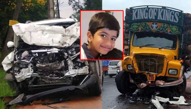 ലോറിയും കാറും കൂട്ടിയിടിച്ച് അപകടം: സീറ്റ് ബൽറ്റ് വയറ്റിൽ മുറുകി ഏഴുവയസുകാരന് ദാരുണാന്ത്യം; മരിച്ചത് ഡ്യൂറോഫ്ളക്സ് ചെയർമാൻ ജോർജ് എൽ മാത്യുവിന്റെ പേരക്കുട്ടി ജോഹർ; അപകടം തിരുവിഴയിൽ വച്ച്