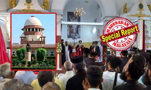 കേരളം ഇന്ത്യയുടെ ഭാഗമാണെന്ന് ഓർക്കണം; സുപ്രീം കോടതി വിധി മറികടക്കുന്ന ഉത്തരവിറക്കാൻ ഹൈക്കോടതി ജഡ്ജി ഹരിപ്രസാദ് ആരാണ് എന്ന് സുപ്രീംകോടതി; ജഡ്ജിക്കെതിരെ നടപടി എടുക്കേണ്ടി വരുമെന്നും ജസ്റ്റിസ് അരുൺ മിശ്ര: കണ്ടനാട് പള്ളിയിലെ ഹൈക്കോടതി ഉത്തരവ് സുപ്രീം കോടതി റദ്ദാക്കി; സുപ്രീം കോടതി ഉത്തരവുകൾ കേരളത്തിൽ നിരന്തരം ലംഘിക്കപ്പെടുന്നതായി നിരീക്ഷണം; കട്ടച്ചിറ പള്ളിത്തർക്ക കേസിലെ പുനഃപരിശോധനാ ഹർജിയും തള്ളി; സഭാ തർക്കത്തിൽ വീണ്ടും ജയം ഓർത്തഡോക്സിന്