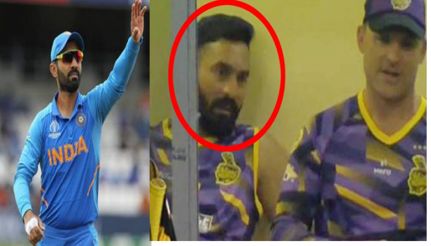 കരീബിയൻ പ്രീമിയർ ലീഗ് ടീമിന്റെ ഒപ്പമുള്ള ചിത്രം; ബിസിസിഐയോട് നിരുപാധികം മാപ്പ് പറഞ്ഞ് ദിനേശ് കാർത്തിക്; ട്രിബാംഗോ നൈറ്റ് റൈഡേഴ്സുമായി ഒരു ബന്ധവുമില്ലെന്നും താരത്തിന്റെ വിശദീകരണം