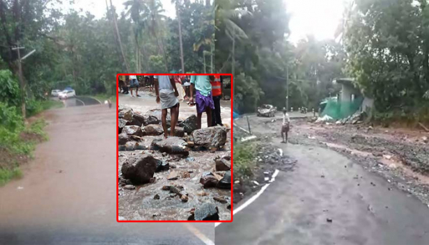 സംസ്ഥാനത്ത് കനത്ത മഴ; തിരുവനന്തപുരം അമ്പൂരി തൊടുമലയിൽ ഉരുൾപൊട്ടി; മണ്ണൊലിപ്പും വൻ കൃഷിനാശവും; പോത്തുണ്ടിയിലെ താൽക്കാലിക പാലം മലവെള്ളപ്പാച്ചിലിൽ ഒലിച്ചുപോയി; തകർന്നത് രണ്ടുമാസം മുൻപ് ഒൻപതുലക്ഷം രൂപ ചെലവിൽ നിർമ്മിച്ച് താൽക്കാലിക പാലം