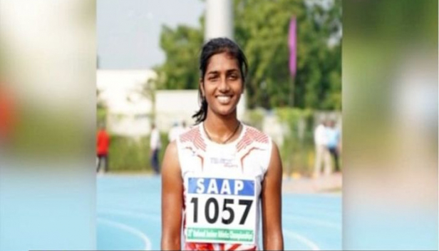 ദേശീയ ജൂനിയർ അത്ലറ്റിക് മീറ്റ്; കേരളത്തിന്റെ നിവ്യ ആന്റണിക്ക് സ്വർണം; നേട്ടം ദേശീയ റെക്കോർഡിട്ട്