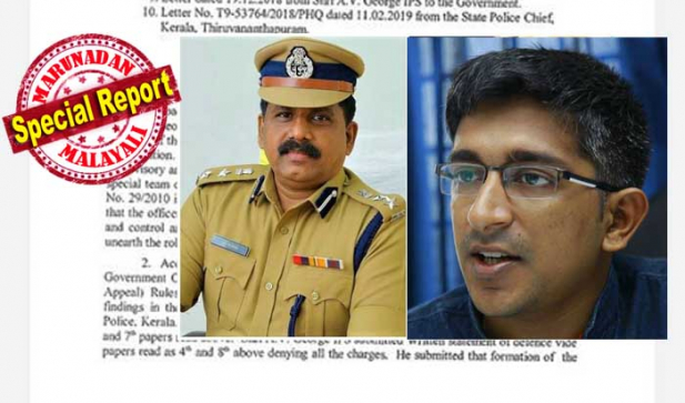 കോഴിക്കോട്ടെ സിപിഎമ്മുകാരെ മാവോയിസ്റ്റുകളാക്കിയതിന് പിന്നിൽ എ വി ജോർജ്ജിന്റെ കരങ്ങളോ? ഇടതു സർക്കാർ അധികാരത്തിലെത്തിയ ശേഷം ഐപിഎസ് നേടിയ ഉദ്യോഗസ്ഥൻ പിണറായിക്ക് തലവേദനയായത് വാരാപ്പുഴയിലെ ശ്രീജിത്തിനെ ഉരുട്ടിക്കൊന്ന കേസിൽ; സസ്പെൻഷൻ കാലാവധി തീരും മുൻപേ തിരികെ സർവീസിൽ എടുത്തതും ഇടതു സർക്കാർ; പൊലീസിനകത്തെ സംഘികൾ ഒന്നുമല്ല, മുഖ്യമന്ത്രിയുടെ കിങ്കരന്മാർ തന്നെയാണ് പ്രശ്നം; കോഴിക്കോട് പൊലീസ് കമ്മീഷണർക്കെതിരെ തുറന്നടിച്ച് ഹരീഷ് വാസുദേവൻ