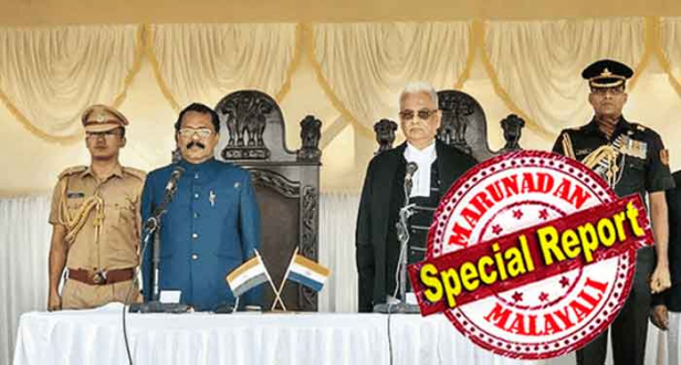 മിസോറാം ഗവർണറായി സത്യപ്രതിജ്ഞ ചെയ്യാൻ കുമ്മനം പോയത് ഇട്ടിരുന്ന ഡ്രസ് മാത്രം കൊണ്ട്; ശ്രീധരൻ പിള്ള കൊണ്ടു പോയത് ബിഷപ്പുമാരെയും സ്വന്തം ഗ്രൂപ്പുകാരെയും; ഒരു നേട്ടവും ഇല്ലെന്ന് മനസിലായിട്ടും ന്യൂനപക്ഷ പ്രീണനം നടത്തുന്നതിൽ ബിജെപിയിലെ ഒരു വിഭാഗത്തിന് അമർഷം: മിസോറാമിലെ ക്രിസ്ത്യാനികളെ ഭയന്നാണോ ബിഷപ്പുമാരെ കൊണ്ടുപോയതെന്നും ചോദ്യം