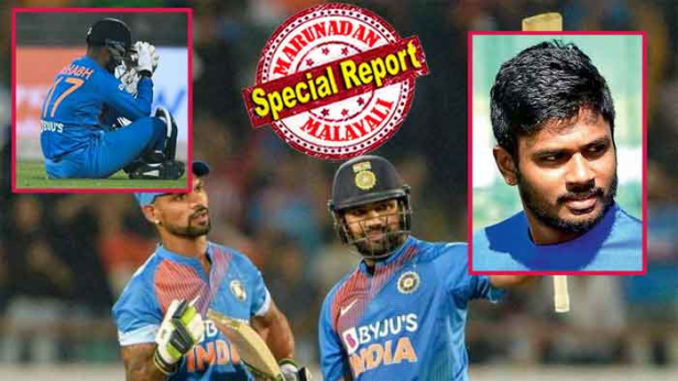 ഹിറ്റ്മാൻ വീണ്ടും രക്ഷകനായി; ബംഗ്ലാദേശിനെതിരെ രാജ്കോട്ടിൽ ജയിക്കുമ്പോഴും നിറയുന്നത് ഇന്ത്യൻ വിക്കറ്റ് കീപ്പറുടെ മണ്ടത്തരങ്ങൾ; സ്റ്റംമ്പിന് മുന്നിൽ നിന്ന് പന്ത് പിടിക്കരുതെന്ന ബാലപാഠം മറന്ന ഋഷഭ് പന്തിനെതിരെ സോഷ്യൽ മീഡിയയിൽ ഉയരുന്നത് കളിയാക്കൽ വികാരങ്ങൾ; ധോണിക്കും ദിനേശ് കാർത്തിക്കിനും വേണ്ടി മുറവിളി കൂട്ടുന്നവർ മറക്കുന്നത് ഡ്രസിങ് റൂമിലുള്ള സഞ്ജു സാംസൺ എന്ന വിക്കറ്റ് കീപ്പർ ബാറ്റ്സ്മാനെ; നാഗ്പൂരിലെ ട്വന്റി-ട്വന്റിയിൽ സഞ്ജുവിനെ കളിപ്പിക്കുമോ?