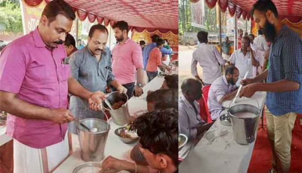 ശബരിമലയിലെ ആചാര സംരക്ഷണം ഏറ്റെടുത്ത സിപിഎം വീണ്ടും ഭക്തിമാർഗ്ഗത്തിലേക്ക്; അയ്യപ്പ ഭക്തർക്ക് അന്നദാനവുമായി പത്തനംതിട്ടയിലെ സിപിഎം ലോക്കൽ കമ്മിറ്റി