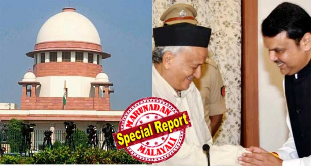 മഹാരാഷ്ട്രയിലെ രാഷ്ട്രീയ ആകാംക്ഷ നീളുന്നു; വിശ്വാസ വോട്ടെടുപ്പ് എപ്പോൾ വേണമെന്ന കാര്യത്തിൽ സുപ്രീംകോടതി ഉത്തരവ് നാളെ രാവിലെ 10.30ന്; കേസിൽ വാദം പൂർത്തിയാക്കി; കോടതി തീരുമാനം കോൺഗ്രസ് -എൻസിപി - ശിവസേന സഖ്യത്തിന് തിരിച്ചടി; വിശ്വാസ വോട്ടിന് മാത്രമായി അടിയന്തരമായി സഭ ചേരണമെന്ന് ആവശ്യപ്പെട്ട പ്രതിപക്ഷ അഭിഭാഷകർക്ക് നിരാശ; സമയം നീട്ടുന്നതിൽ ബിജെപി ക്യാമ്പിൽ ആശ്വാസം; ഫഡ്നാവിസിന് 170 പേരുടെ പിന്തുണ ഉള്ളതു കൊണ്ടാണ് സർക്കാറുണ്ടാക്കാൻ ക്ഷണിച്ചതെന്ന് കേന്ദ്രസർക്കാർ അഭിഭാഷകനും