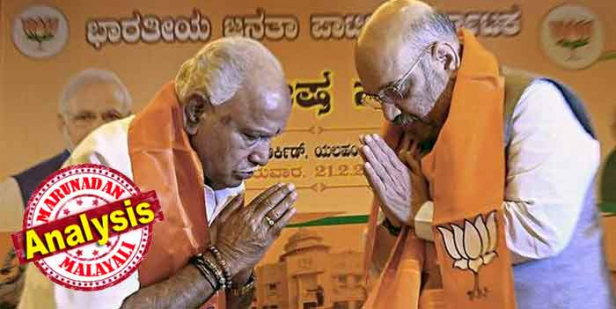 എക്സിറ്റ് പോളുകൾ ഓപ്പറേഷൻ താമരയ്ക്കൊപ്പം; കർണ്ണാടകയിൽ കോൺഗ്രസിനേയും ജെഡിഎസിനേയും പിളർത്തി വിമതരെയുണ്ടാക്കി പുതു രാഷ്ട്രീയ തന്ത്രം പയറ്റിയ അമിത് ഷായ്ക്ക് പാളിയില്ലെന്ന് എക്സിറ്റ് പോൾ ഫലം; ഉപതെരഞ്ഞെടുപ്പ് നടന്ന 15ൽ 12ലും മുൻതൂക്കം പ്രവചിക്കുന്നത് ബിജെപി ചിഹ്നത്തിൽ മത്സരിച്ച പഴയ കോൺഗ്രസുകാർക്ക്; ദേവഗൗഡയ്ക്കും കുമാരസ്വാമിക്കും തിരിച്ചടിയെന്നും സൂചകൾ; പോളിങ് ശതമാനം കുറഞ്ഞതും യദൂരിയപ്പയ്ക്ക് തുണയാകും; കർണ്ണാടകത്തിൽ എക്സിറ്റ്പോൾ തെറ്റുമെന്ന് കോൺഗ്രസും