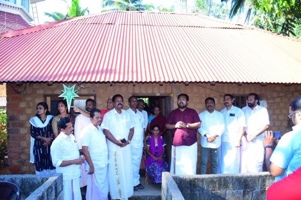 ബഹ്റൈൻ കേരളീയ സമാജം ഭവന പദ്ധതി ഇരുപത്തിരണ്ടാമതു വീടിന്റെ നിർമ്മാണോദ്ഘാടനം നിർവ്വഹിച്ചു