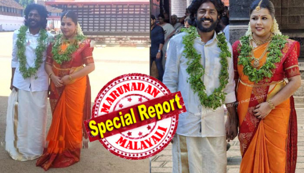 പൂർണത്രയീശന്റെ തിരുമുന്നിൽ മണ്ഡോധരിയെ താലി ചാർത്തി ലോലിതൻ; മാറിമായം താരങ്ങളായ നടൻ ശ്രീകുമാറും നടി സ്നേഹാ ശ്രീകുമാറും വിവാഹിതരായി; വിവാഹം നടന്നത് തൃപ്പുണ്ണിത്തുറ പൂർണത്രയീശ ക്ഷേത്രത്തിൽ രാവിലെ പത്തോടെ; അടുത്ത ബന്ധുക്കൾ മാത്രം പങ്കെടുത്ത ചടങ്ങിൽ അതിഥികളായി മറിമായം ടീം അംഗങ്ങളും നടൻ വിജയരാഘവനും നടി അന്ന രാജനും; ജനപ്രിയ പരമ്പരയിലെ ഇഷ്ട ജോഡികൾ ഇനി ജീവിതത്തിലും മികച്ച ജോഡികൾ