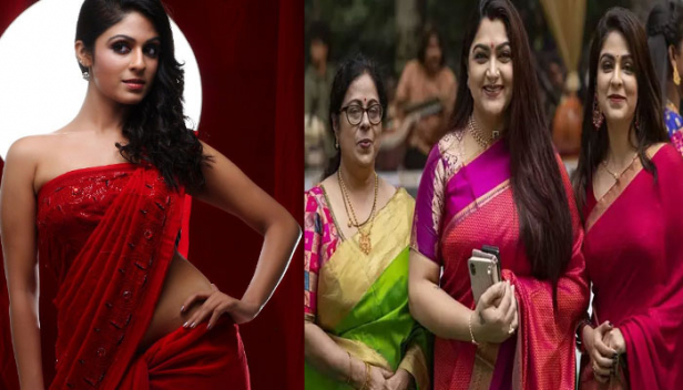 വിവാഹച്ചടങ്ങിൽ ഖുഷ്ബുവിനൊപ്പം തിളങ്ങി നന്ദിനി സീരിയൽ താരം മാളവിക; സാരിയിൽ സുന്ദരിയായി താരത്തിന്റെ കിടിലൻ മേക്ക് ഓവർ; ഉറ്റ സുഹൃത്തിന്റെ കല്യാണം മിസ് ചെയ്യാതെ പ്രിയതാരം; ചിത്രങ്ങൾ ഏറ്റെടുത്ത് ആരാധകരും