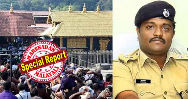 സന്നിധാനത്ത് തിരിക്കേറിയപ്പോൾ നിയന്ത്രിക്കാനായി എസ് പി ഹരിശങ്കർ എത്തി; ശബരിമലയിൽ യുവതികളെ പ്രവേശിപ്പിച്ചു നവോത്ഥാനം നടപ്പാക്കി സർക്കാറിന്റെ പ്രിയങ്കരനായ ഐപിഎസ് ഉദ്യോഗസ്ഥൻ എത്തിയത് ഒന്നാം വാർഷികം കൊണ്ടാടാൻ എന്ന് ആക്ഷേപം; നിയന്ത്രണങ്ങൾ കർശനമാക്കിയതോടെ പത്തു മണിക്കൂറോളമാണ് ഇടത്താവളങ്ങളിൽ വാഹനങ്ങൾ പിടിച്ചിടുന്നെന്നും സന്നിധാനത്തെ തിരക്ക് കുറഞ്ഞിട്ടും തീർത്ഥാടകരെ കയറ്റി വിടുന്നില്ലെന്നും പരാതിപ്പെട്ട് ദേവസ്വം ബോർഡും; സൂര്യഗ്രഹണം കണക്കിലെടുത്തു നാളെ നാല് മണിക്കൂർ നടയടക്കും