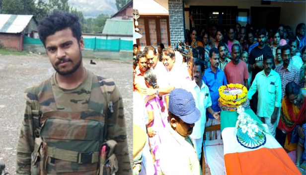ധീര സൈനികന് ജന്മനാടിന്റെ കണ്ണീരിൽ കുതിർന്ന വിട; വി പി അക്ഷയ് യുടെ സംസ്കാരം നടന്നത് പൂർണ ഔദ്യോഗിക ബഹുമതികളോടെ