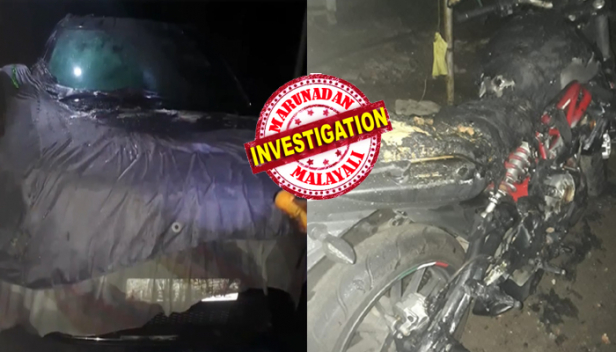 പുലർച്ചെ വീടിന് പുറത്ത് തീയാളുന്നത് ചില്ലുജനാലയിലൂടെ കണ്ട് ഞെട്ടിയുണർന്ന് നോക്കിയപ്പോൾ കണ്ടത് ആരെയും തളർത്തുന്ന കാഴ്ച; ആശിച്ച് മോഹിച്ച് വാങ്ങിയ കോമ്പസ് ജീപ്പും ബെന്റ്ലി ബൈക്കും ഹോണ്ട ഡിയോയും കത്തിയമരുന്നു; തൃശൂർ മാളയിൽ പ്രവാസി മലയാളിയുടെ വാഹനങ്ങൾ കത്തിച്ചതിന് പിന്നിൽ വ്യക്തിവൈരാഗ്യമോ? 25 ലക്ഷം രൂപയുടെ നഷ്ടമെന്ന് ഉടമ ഷാഹുൽ ഹമീദ്