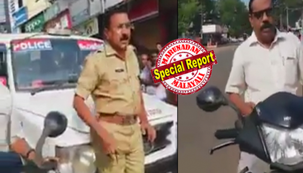 തലയെടുപ്പുള്ള കൊമ്പനെ പോലെ കൂളായി വന്നപ്പോൾ എസ്ഐ പിടിച്ചു; ജനപ്രതിനിധിയെ തടഞ്ഞുനിർത്താൻ ഏമാന്മാർക്ക് അധികാരമോ എന്നുചോദ്യം; നിയമം എല്ലാവർക്കും ഒരേപോലെയെന്നും പെറ്റി അടച്ചിട്ടുപോകണമെന്നും എസ്ഐ; ഹെൽമറ്റില്ലാതെ സ്കൂട്ടർ ഓടിച്ച ശാസ്താംകോട്ട പഞ്ചായത്തംഗത്തെ എസ്ഐ ഷുക്കൂർ ചട്ടം പഠിപ്പിച്ച വീഡിയോ വൈറലായതോടെ ബലേഭേഷ് പറഞ്ഞ് സോഷ്യൽ മീഡിയ