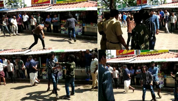 തമ്മിൽ തല്ല് തീർക്കാൻ എത്തി പിടിച്ചുമാറ്റാൻ ശ്രമിച്ചപ്പോൾ എഎസ്ഐക്ക് നേരേ കത്തി വീശി യുവാക്കൾ; മറൈൻ ഡ്രൈവിൽ പൊലീസുകാർക്ക് നേരേ നടന്ന അതിക്രമത്തിൽ മൂന്നുപേർ പിടിയിൽ; മൂവരും ലഹരിക്ക് അടിമകളെന്ന് പൊലീസ്