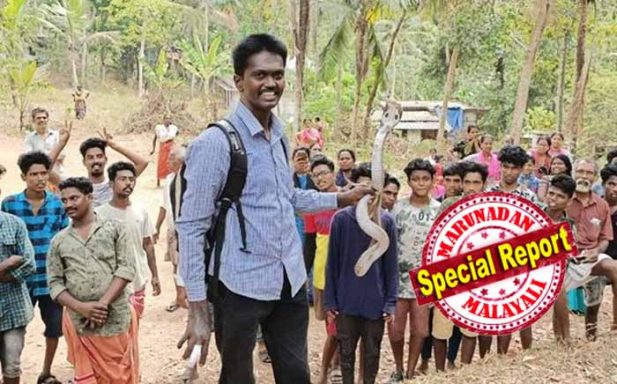 വാവ സുരേഷ് തിരുമ്പി വന്താച്ച്..! കടിച്ച അണലിയെയും മെഡിക്കൽ കോളേജ് ചികിത്സയുമെല്ലാം മറന്നേക്കൂ..! ആശുപത്രിയിൽ നിന്നും ഡിസ്ചാർജ്ജായി മണിക്കൂറുകൾക്കകം വമ്പൻ മൂർഖനെ പിടിച്ചു കൂടുതൽ കരുത്തോടെ വാവ സുരേഷ്; അരുവിക്കര കളത്തറ വിമല സ്കൂളിന് സമീപമുള്ള വീടിനടുത്തു നിന്നും മൂർഖൻ പാമ്പിനെ പിടികൂടിയത് ഉച്ചയ്ക്ക് 11 മണിയോടെ; പാമ്പുകടിയേറ്റതിനു ശേഷം പുറത്തിറങ്ങി ആദ്യത്തെ അതിഥിയുമായുള്ള ചിത്രം ഫേസ്ബുക്കിൽ; തനിക്ക് വേണ്ടി പ്രാർത്ഥിച്ച എല്ലാവർക്കും നന്ദിയെന്ന് വാവ സുരേഷ്
