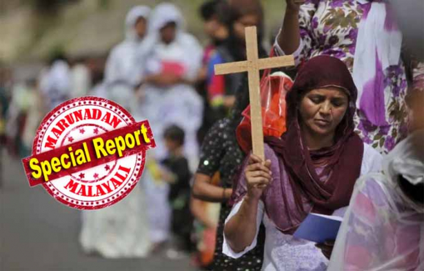 ക്രിസ്ത്യാനികൾ ഏറ്റവും കൂടുതൽ പീഡിപ്പിക്കപ്പെടുന്ന ലോകത്തെ പത്ത് രാജ്യങ്ങളിൽ ഇന്ത്യയും; പാക്കിസ്ഥാൻ അഞ്ചാം സ്ഥാനം പങ്കിടുമ്പോൾ ഇന്ത്യയ്ക്ക് പത്താം സ്ഥാനം; തമിഴ്നാട്ടിൽ സുവിശേഷപ്രസംഗം നടത്തിയ ഒമ്പത് പാസ്റ്റർമാരെ പൊലീസ് തല്ലിച്ചതച്ചെന്നും അന്താരാഷ്ട്ര മാധ്യമങ്ങൾ; ഇന്ത്യയിലെ ക്രൈസ്തവ പീഡനത്തിന്റെ കഥകൾ എണ്ണിപ്പറഞ്ഞ് വിദേശ മാധ്യമങ്ങൾ