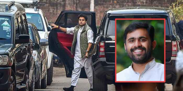 ഇളമുറ തമ്പുരാനെ കാണാൻ ആ നാട്ടിലെ പാവപ്പെട്ടവർ ഗ്വാളിയോർ കൊട്ടാരത്തിലെ സ്വീകരണ മുറിയിൽ വരും; ജ്യോതിരാദിത്യ സിന്ധ്യ ചന്ദനത്തിൽ സ്വർണം പൂശിയ പഴയ രാജ പ്രൗഢിയോട് കൂടിയ നീളൻ കസേരയിൽ ഇരിക്കും; കാണാൻ വരുന്നവർ ഒക്കെ ആ കാല് വന്ദിച്ച് സ്വീകരണ മുറിക്ക് പുറത്ത് പോകും; അധികാരമോഹത്തിന്റെ താമര പൂങ്കാവനത്തിൽ എടുത്ത് ചാടിയ ജ്യോതിരാദിത്യയെ കടന്നാക്രമിച്ച് എൻഎസ് യു നേതാവ്; എൻ എസ് യു ദേശീയ സെക്രട്ടറി അബിൻ വർക്കി കോടിയാട്ടിന്റെ പോസ്റ്റ് വൈറലാകുമ്പോൾ