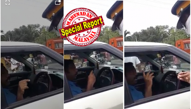 കൊച്ചി സാമ്രാജ്യം എന്നും സക്കീർ ഭായിയുടേത്! ലോക് ഡൗൺ ബോധവത്കരണത്തിന് നോക്കിയ ഉദ്യോഗസ്ഥനെ സക്കീർ ഹുസൈൻ വിരട്ടിയപ്പോൾ പേടിച്ച് വാല് ചുരുട്ടാതെ കേരള പൊലീസ്; എന്റെ പേര് സക്കീർ ഹുസൈൻ...സിപിഎമ്മിന്റെ കളമശേരി ഏരിയ സെക്രട്ടറി..മനസ്സിലായോ.. മനസ്സിലാക്കാതെ വർത്തമാനം പറയരുതെന്ന് ഭീഷണി; സാറിനെ ബോധവത്കരണം നടത്തി അത്രേയുള്ളുവെന്നും പിന്നെ എങ്ങനെ മനസ്സിലാക്കും താങ്കളെ എന്നും പൊലീസുകാരന്റെ മറുചോദ്യം; ചൂളിപ്പോയി സക്കീർഭായ്