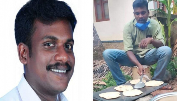 ചപ്പാത്തിയും ചിക്കനും അത്താഴപ്പൊതിയായി നൽകി വേറിട്ട ജന്മദിനാഘോഷവുമായി യൂത്ത് കോൺഗ്രസ് പ്രവർത്തകൻ; വിഷ്ണുദേവ് ലോക്ക് ഡൗണിൽ നിർദ്ധനരായവർക്ക് അത്താഴം നൽകുന്നത് യൂത്ത് കോൺഗ്രസ് യൂത്ത് കിച്ചൺ വഴി; വേറിട്ട ജന്മദിനത്തിന് ആശംസനേർന്ന് സോഷ്യൽ മീഡിയയും