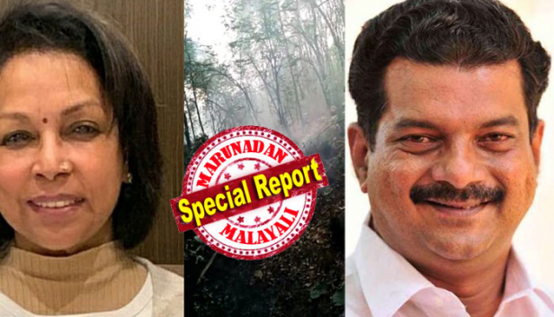 ലോക്ഡൗണിനിടയിൽ പി.വി അൻവർ എംഎൽഎക്കെതിരായ പരാതിക്കാരിയുടെ റബർ എസ്റ്റേറ്റിന് തീയിട്ടു; 16ഏക്കറിൽ റബറും തേക്കുമരങ്ങളുമടക്കം കത്തി നശിച്ചു; രണ്ടു കോടിയോളം രൂപയുടെ നഷ്ടമുണ്ടായതായി ജയ മുരുഗേഷ്; സ്വാഭാവികമായ കാട്ടുതീ അല്ലെന്നും പലയിടങ്ങളിൽ നിന്നായി കത്തിച്ചതെന്നും പരാതി