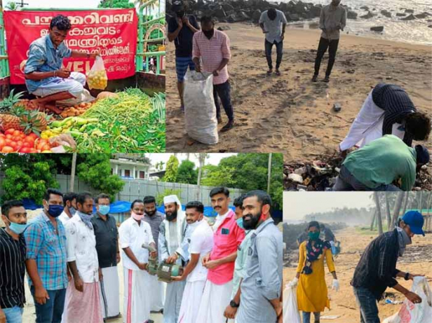 മലപ്പുറം ജില്ലയുടെ കടൽതീരം ശുചീകരിച്ച് ഡിവൈഎഫ്ഐ പ്രവർത്തകർ; കടലുണ്ടി മുതൽ വെളിയങ്കോട് വരെയുള്ള കടൽതീരത്തെ മാലിന്യങ്ങൾ വിൽപന നടത്തി ലഭിക്കുന്ന തുക മുഖ്യമന്ത്രിയുടെ ദുരിതാശ്വാസ നിധിയിലേക്ക് നൽകും; ദുരിതാശ്വാസ നിധിയിലേക്ക് പണം കണ്ടെത്താൻ കോഴിക്കോട് ജില്ലയിൽ കരിങ്കൽ ക്വാറിയിൽ ചുമടേറ്റിയും ഡിവൈഎഫ്ഐ പ്രവർത്തകർ; കാറും ബൈക്കുകളും ആടും പോത്തും തേങ്ങയും വരെ വിഭവങ്ങളാക്കുന്ന ഡിവൈഎഫ്ഐയുടെ റീസൈക്കിൾ കേരള പദ്ധതിക്ക് ജനകീയ പിന്തുണ