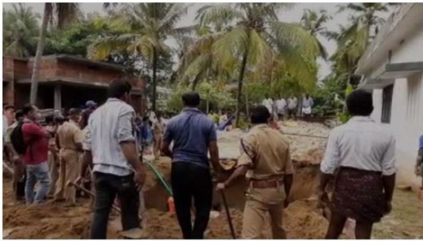 മലപ്പുറത്ത് കിണറിടിഞ്ഞ് രണ്ടുപേർ മണ്ണിനടിയിൽ; ഫയർഫോഴ്സും പൊലീസും നാട്ടുകാരും ചേർന്ന് രക്ഷാപ്രവർത്തനം തുടരുന്നു