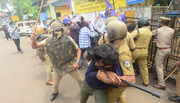 ഫ്രറ്റേണിറ്റി മൂവ്‌മെന്റ് ഡി.ഡി.ഇ ഓഫീസ് മാർച്ചിന് നേരെ പൊലീസ് അതിക്രമം; നിരവധി പേർക്ക് പരിക്ക്; 16 പേരെ അറസ്റ്റ് ചെയ്തു