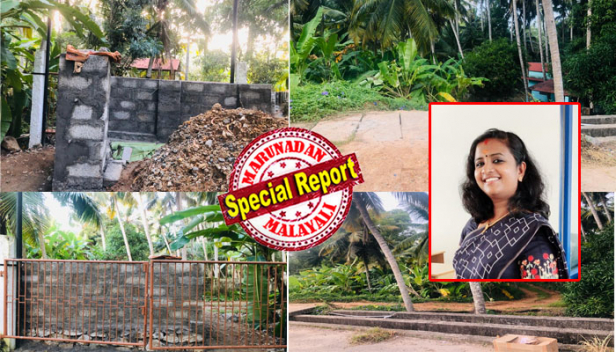 ഗുണ്ടകളുടെ സഹായത്തോടെ മതിൽ പണിതത് ഒരൊറ്റ രാത്രികൊണ്ട്; വഴിയടച്ചത് ചോദ്യം ചെയ്തപ്പോൾ 'ഇയാൾ എന്തെങ്കിലും പോയി ഒലത്തെടോ എന്നും' ആക്രോശം; രമ്യയെയും കുടുംബത്തെയും ഭീഷണിപ്പെടുത്തി ഓടിച്ചു വിടാൻ സദാ തയ്യാറായി ഗൂണ്ടകൾ; തലസ്ഥാനത്ത് കുഴിവിളയിലെ ആർ.ശങ്കർ കൾച്ചറൽ സെന്ററിലേക്ക് വാഹനം കയറ്റാൻ അനുവദിക്കാതെ വഴിയടച്ചത് തൊട്ടടുത്തുള്ള സ്ഥലമുടമ; പൊലീസിൽ പരാതി നൽകിയെങ്കിലും ഇപ്പോഴും വഴിയടച്ച് മതിൽ