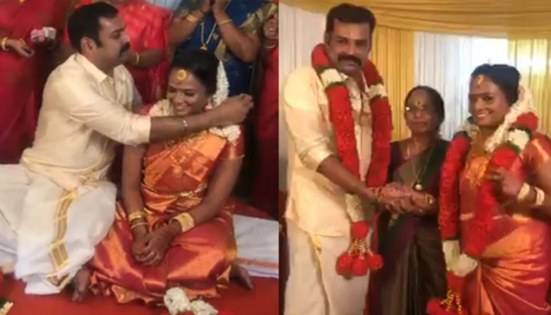 സീരിയൽ താരം പ്രദീപ് ചന്ദ്രൻ വിവാഹിതനായി; വധു കരുനാഗപ്പള്ളി സ്വദേശിനിയായ ഇൻഫോസിസ് ജീവനക്കാരി അനുപമ രാമചന്ദ്രൻ: ലോക്ഡൗൺ നിയന്ത്രണങ്ങൾ പാലിച്ച് വധു ഗൃഹത്തിൽ നടന്ന വിവാഹ ചടങ്ങിൽ പങ്കെടുത്തത് അടുത്ത ബന്ധുക്കൾ മാത്രം