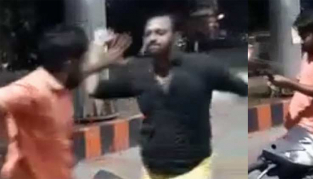 വാക്കുതർക്കത്തെ തുടർന്ന് പേടിപ്പിക്കാനായി കത്തി വീശി; 20കാരനായ യുവാവിനെ നാട്ടുകാർ പഞ്ഞിക്കിട്ടു; കൈകൾ കെട്ടിയിട്ട ശേഷം പൊലീസിന് കൈമാറിയ യുവാവിനെ ആശുപത്രിയിൽ പ്രവേശിപ്പിച്ചു