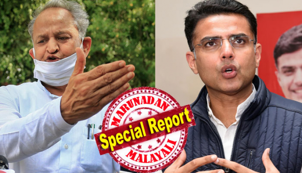 ഒരു വർഷത്തിനുള്ളിൽ തനിക്ക് മുഖ്യമന്ത്രി പദം നൽകുമെന്ന പ്രഖ്യാപനം ഉണ്ടെങ്കിൽ മാത്രം ചർച്ചയെന്ന നിലപാടിൽ സച്ചിൻ പൈലറ്റ്; രാജസ്ഥാനിൽ ഭരണം അട്ടിമറിക്കാൻ കരുനീക്കുന്നത് ബിജെപി എന്നാവർത്തിച്ച് കോൺഗ്രസ്; വിമത എംഎൽഎമാർ ഹരിയാന പൊലീസിന്റെ സംരക്ഷണയിലെന്നും ആരോപണം; അശോക് ഗെലോട്ട് വഞ്ചകനെന്നും രാജസ്ഥാനിൽ രാഷ്ട്രപതി ഭരണം ഏർപ്പെടുത്തണമെന്നും മായാവതി; കോൺഗ്രസിൽ തമ്മിലടി തുടരുമ്പോൾ ശ്രദ്ധാപൂർവം ബിജെപിയും