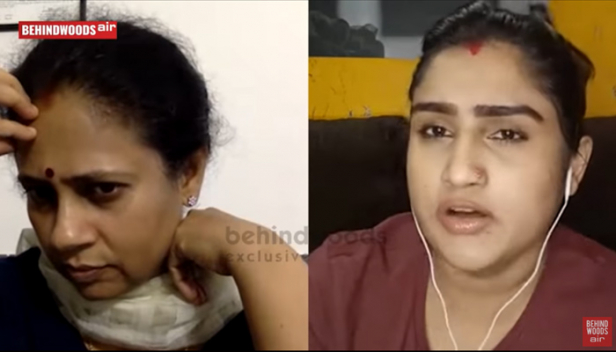 നീ വെറും കുപ്പത്തൊട്ടി; നിന്നെ ചെരുപ്പൂരി അടിക്കും; ലൈവ് അഭിമുഖത്തിനിടെ ലക്ഷ്മി രാമകൃഷ്ണനെ ചീത്ത വിളിച്ച് നടി വനിത വിജയകുമാർ