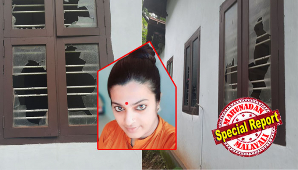 'കാറൽ മാർക്സിന്റെ ഗുണ്ടാ ടീം എന്നെയും കുടുംബത്തെയും നാട്ടിൽ ജീവിക്കാൻ അനുവദിക്കാതെ ഇരുന്നപ്പോൾ കെട്ടും ഭാണ്ഡവുമെടുത്ത് ഇറങ്ങി മകൾക്കും അമ്മയ്ക്കുമൊപ്പം അനിയത്തിയുടെ വീട്ടിലാണ്; സ്വപ്ന അടിമകളുടെ പാർട്ടി എവിടെ അക്രമം നടത്തണം എന്നതിനെ പറ്റി ആണ് ചർച്ച ചെയ്യുന്നത്'; തന്റെ തറവാട് വീട് സിപിഎമ്മുകാർ അടിച്ചുതകർത്തെന്ന് ലസിത പാലയ്ക്കൽ; അശ്ലീല ചിത്രങ്ങൾ വച്ച് സൈബർ ആക്രമണമെന്നും യുവമോർച്ചാ നേതാവ്