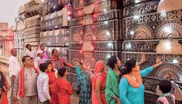 രാമക്ഷേത്ര നിർമ്മാണ ആഘോഷത്തിൽ പങ്കുചേരാൻ ടൈം സ്ക്വറയറും; ശിലാസ്ഥാപനം നടക്കുന്ന ഓഗസ്റ്റ് 5ന് പടുകൂറ്റൻ പരസ്യബോർഡ് പ്രദർശിപ്പിക്കും; രാമക്ഷേത്രനിർമ്മാണം ചരിത്രത്തിന്റെ ഭാഗമാകുന്നെന്ന് സംഘാടകരും