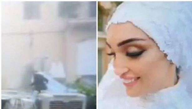 വെഡ്ഡിംഗ് ഷൂട്ടിനിടെ ഏവരെയും ഞെട്ടിച്ച് സ്ഫോടനം; ബെയ്റൂട്ട് സ്ഫോടനത്തിനിടെ ജീവൻ രക്ഷിക്കാൻ ഓടുന്ന നവവധുവിന്റെ വീഡിയോ വൈറലാകുന്നു