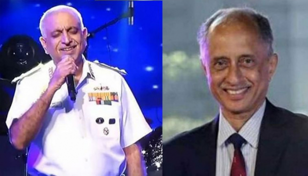 സൈനിക പരിപാടിയിൽ ഹിന്ദി പാട്ടു പാടുന്ന നാവികസേനാ ഉദ്യോഗസ്ഥൻ; പക്ഷെ ആ വീഡിയോയിലുള്ളത് സാഠെ അല്ല: വീഡിയോ പ്രചരിപ്പിക്കുന്നത് യഥാർത്ഥ വീഡിയോയിൽ നിന്നും ഗായകന്റെ പേര് വെട്ടിമാറ്റിയ ശേഷം