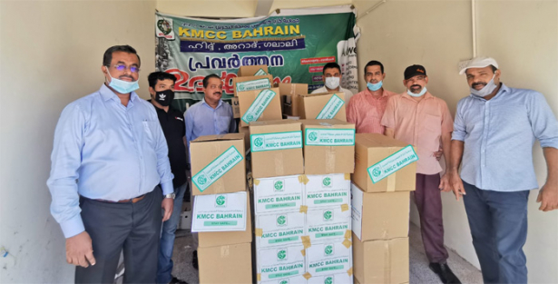 കോവിഡ് കാല തുടക്കം മുതൽ മുടങ്ങാതെ തുടരുന്ന ദുരിതാശ്വാസവുമായി ബഹ്റൈൻ ഹിദ്ദ്, അറാദ്, ഖലാലി പ്രവിശ്യ കെ എം സി സി